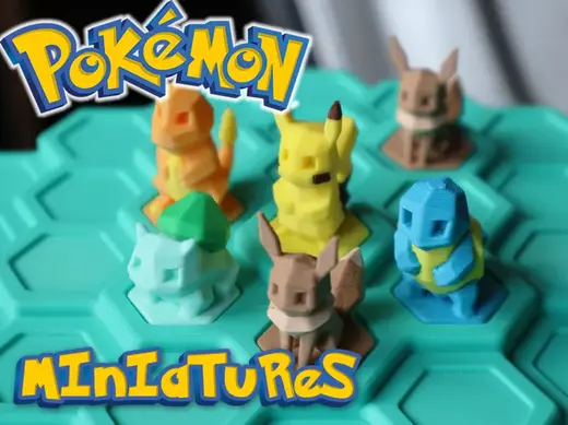 Pokemon Colection Minuatures Prusa Balance Game