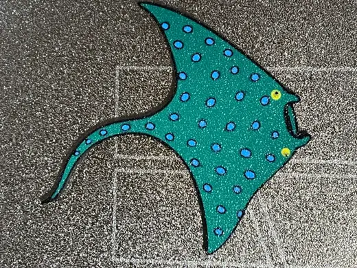 Manta Ray Rub a Dub Tactile Story Prop