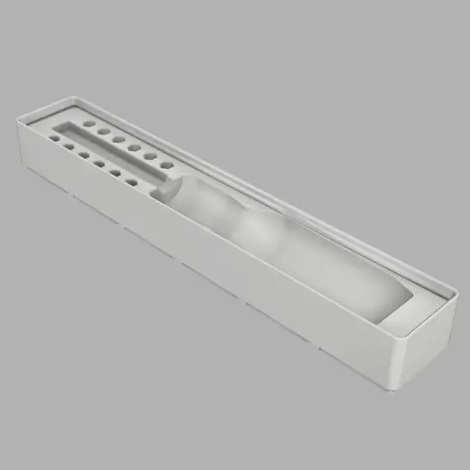 Gridfinity LTT Screwdriver Tray (6x1 - No Magnet Holes)
