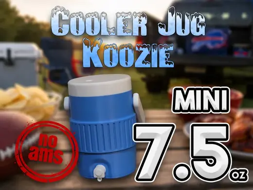 Cooler Jug Mini Koozie Can Holder (7.5oz)