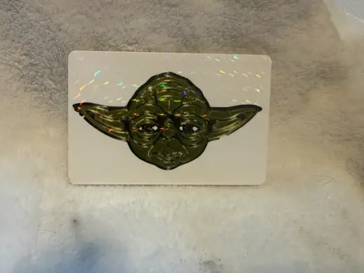 Yoda card sleeve
