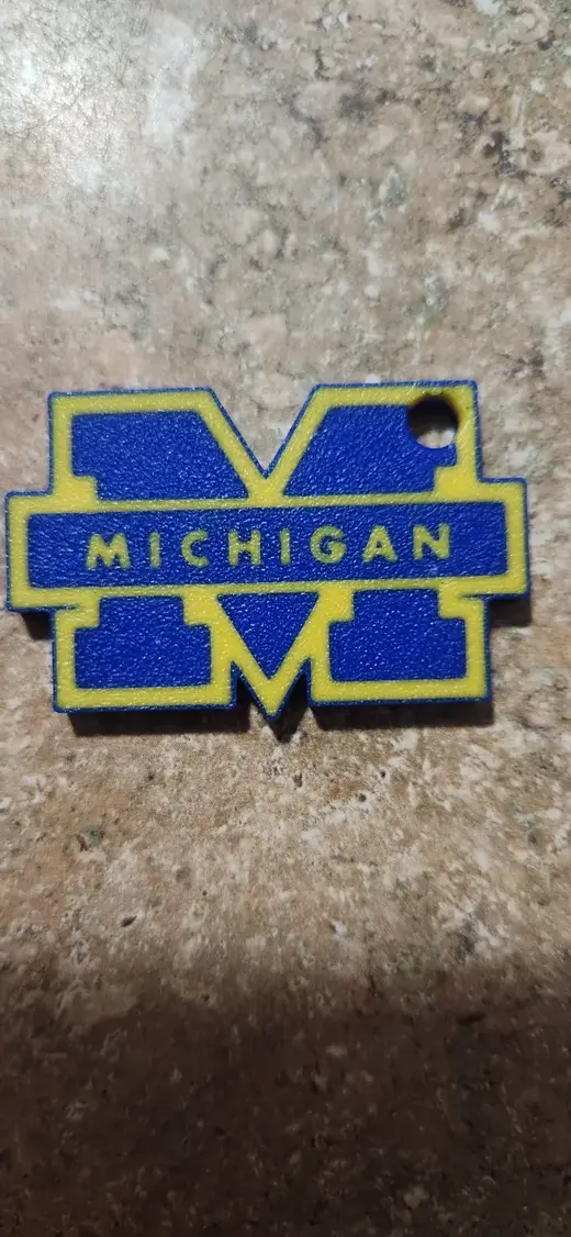 Michigan Key Chain