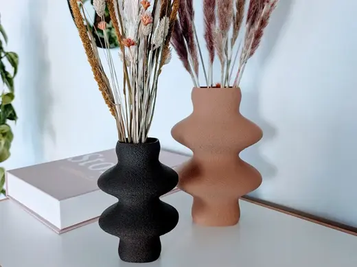 Japandi Vase Fuzzy Skin