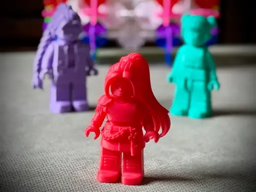 Huntrix minifigure series: MIRA KPop Demon Hunters