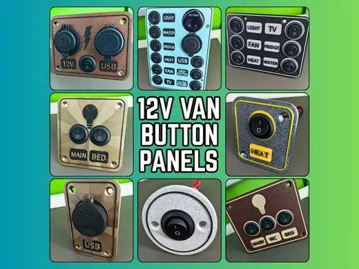 12V Switch Panels - Van Conversion - Power Panels