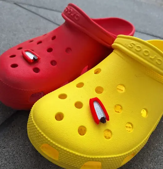 Zodiac IRB DLRG Croc attachment boat Jibbitz