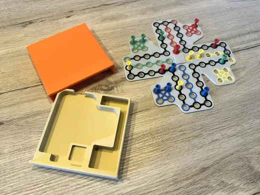 Ludo travel edition with case