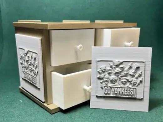 4-Drawer Parts Tower + Baseball Fan: GROUP 14