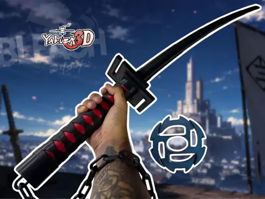 (Ichigo inspiración) Katana plegable definitiva