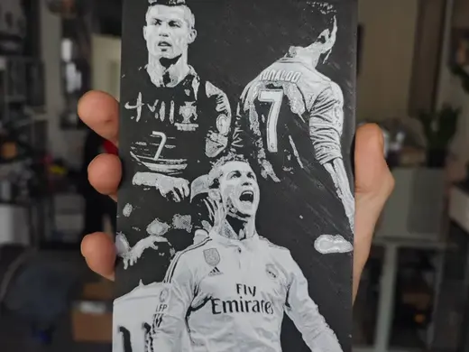 Christiano Ronaldo Hueforge Cr7 Madrid, portugal