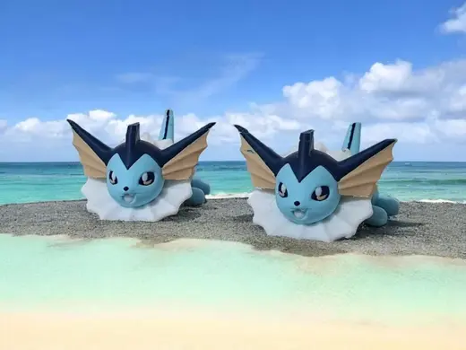 Flexi Vaporeon & Keychain