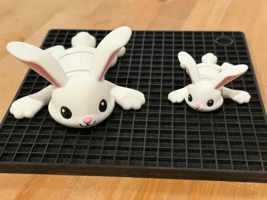 Fluffle Stretch the Flexi Bunny