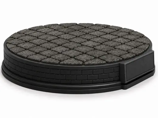 Base para funko - Simulando Adoquines