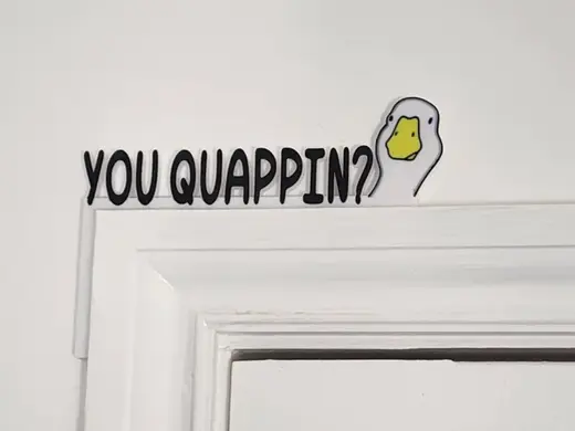 Bathroom Door Corner You Quappin