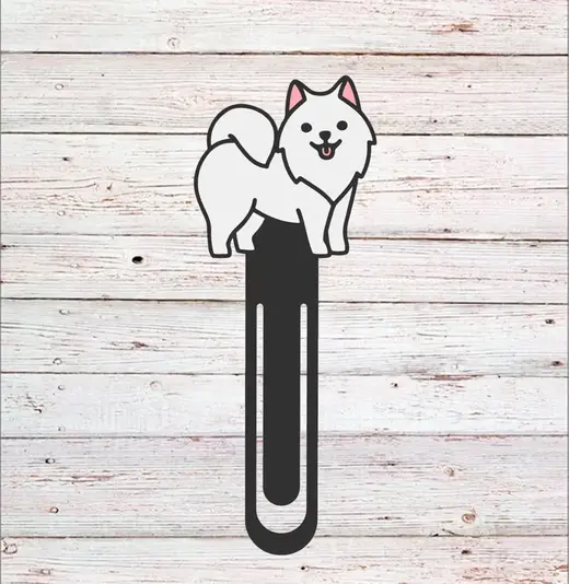 BookMark Samoiedo Dog Kawaii