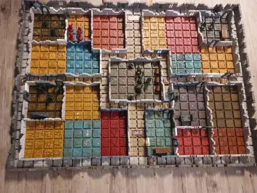HeroQuest 2021 3D printed modular Board