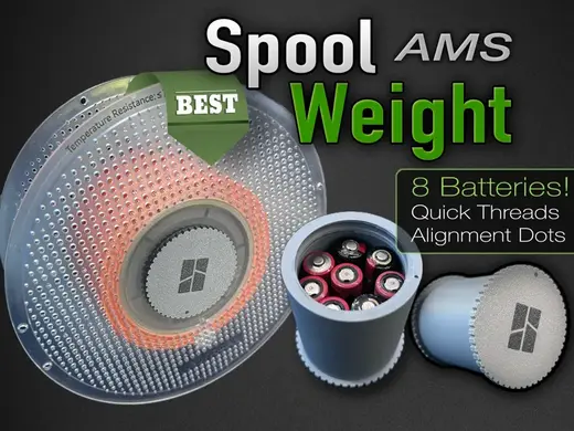 Spool Weight for Bambu AMS and AMS Pro