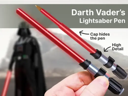 Darth Vader's Lightsaber Pen | No AMS Needed