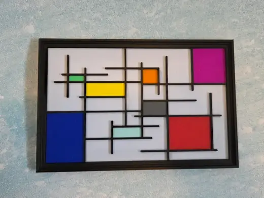 Abstract art painting (No AMS needed)