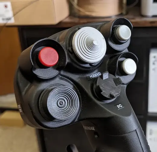 VKB US Style POV Hats and Buttons
