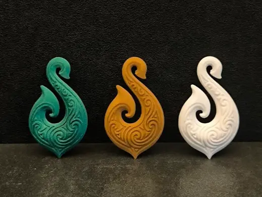 Maori Fish Hook Pendant