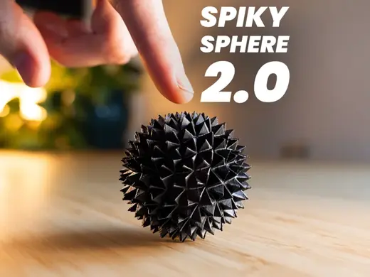 Ultra Spiky Sensory Fidget Sphere 2.0