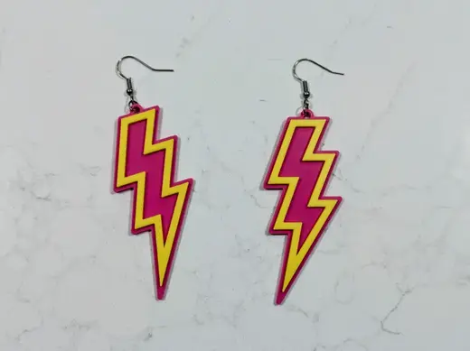 Lightning Bolt Earrings