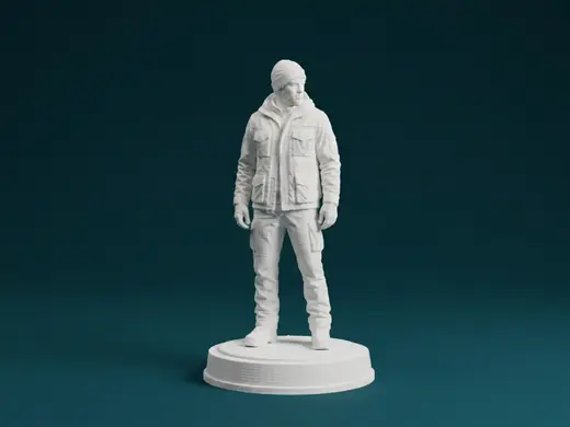 DayZ Survivor Character Figurine 3D Model