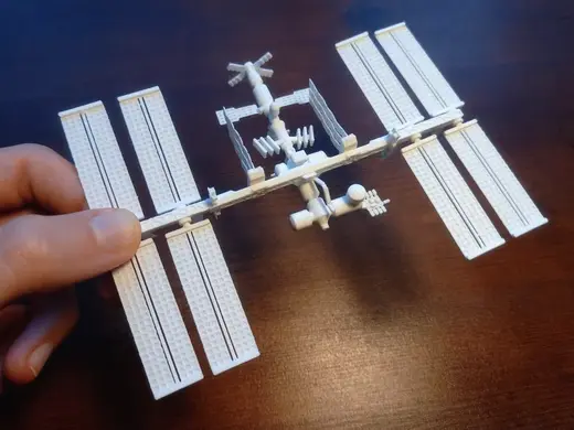 International Space Station - Scale model 1:800