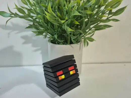 Minecraft magma cube articulated