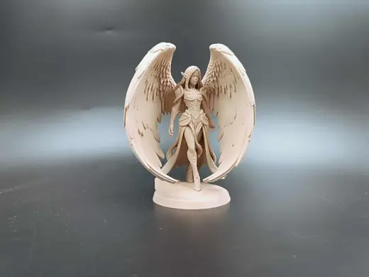 Elf Angel Warrior Statue - Fantasy - D&D - RPG