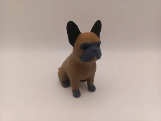 French bulldog figurine