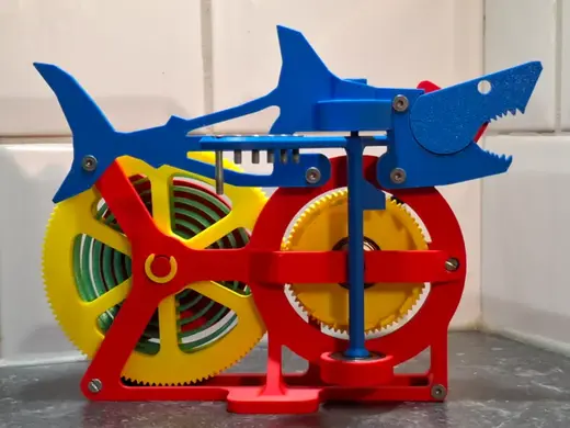 Shark Mechanical Sculpture