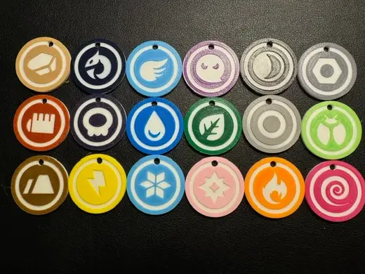 Pokémon Go Inspired Gym Badges