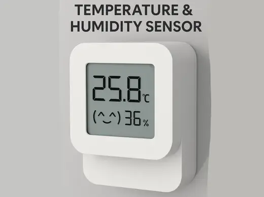 Adaptador sensor temperatura y humedad pila "AAA"