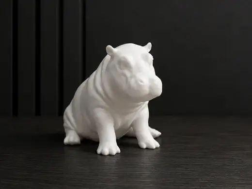 Sitting Hippopotamus - Animal