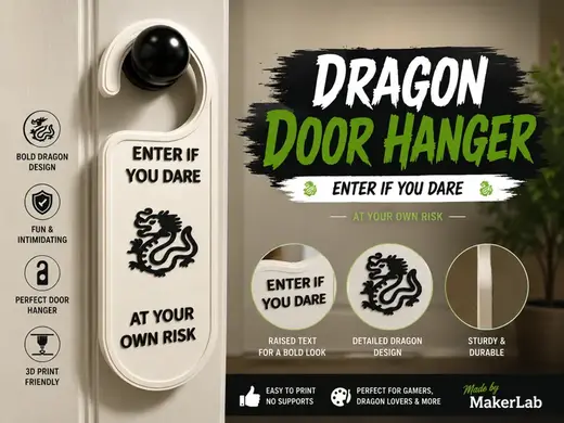 ENTER IF YOU DARE door sign
