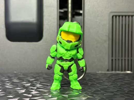 Halo Master Chief Keychain