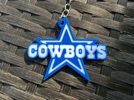 Cowboys Keychain