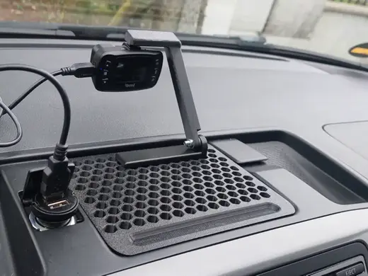 Shelf insert above the radio VW Multivan T5.1