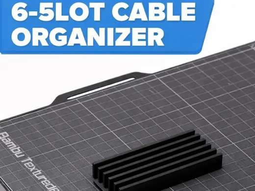 6-Slot Kabel-Organizer