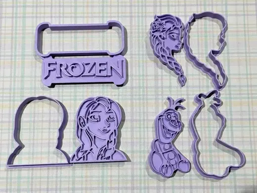 Cortadores de galletas Frozen