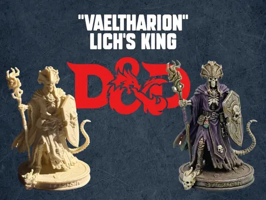 DND LICH - VAELTHARION LICH'S KING