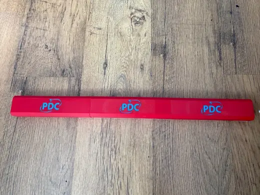 PDC Style Dart Oche – 600 mm | Red & Blue