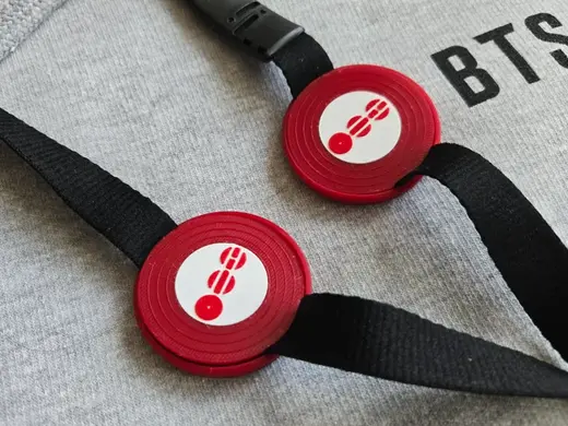 BTS Arirang Vinyl Snap Badge