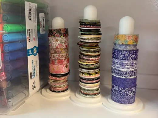 Washi Tape Stacker Organizer