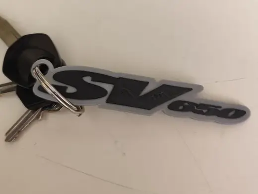 Suzuki SV650 Keychain