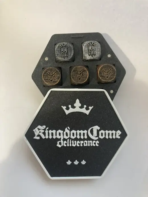 KingdomCome Deliverance - Magnetic dice box