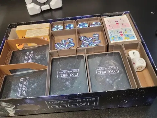 Race For The Galaxy + Expansions Organizer