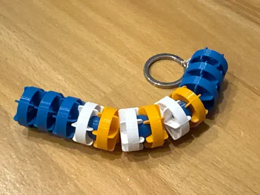 Lane Rope Swimming Pool Keyring